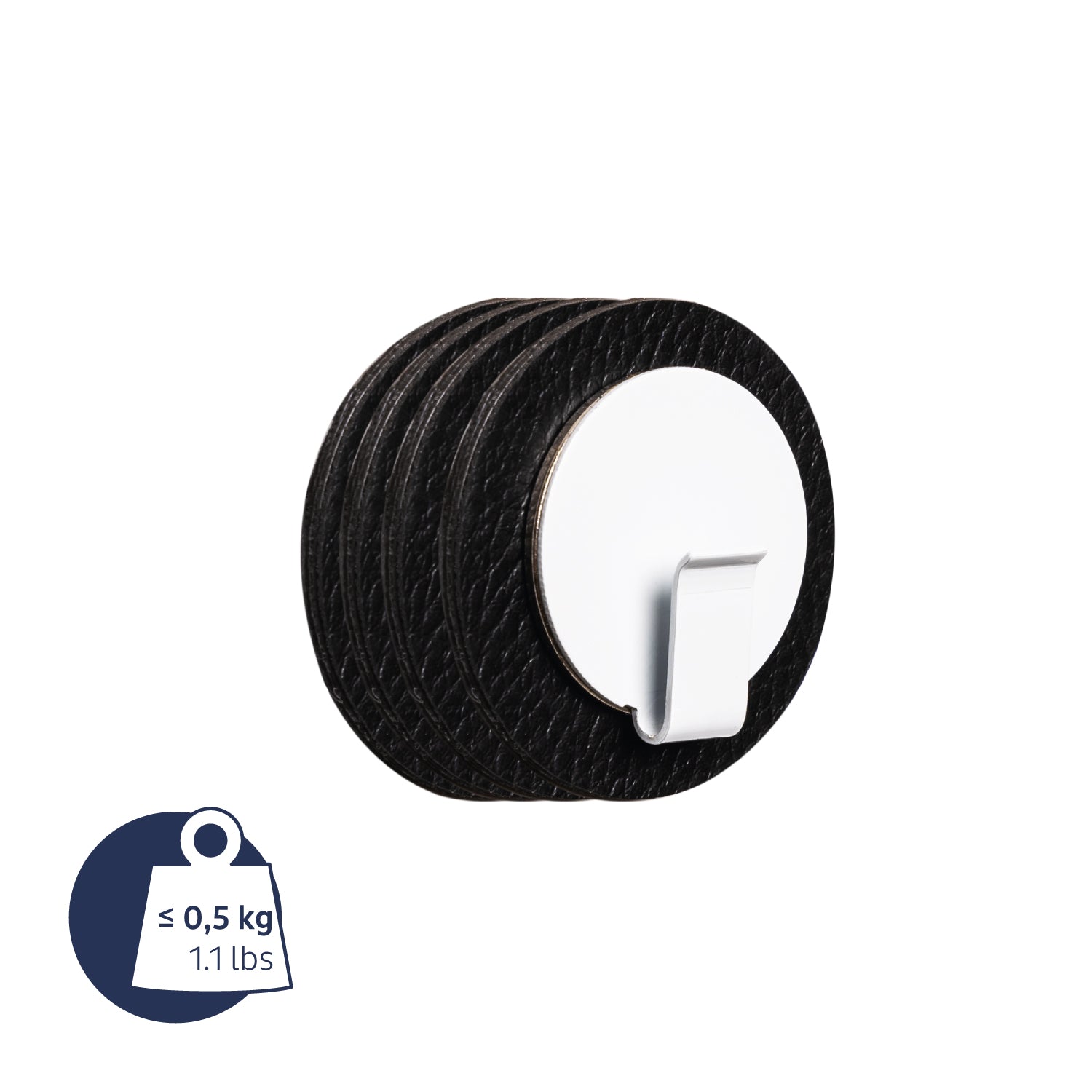 Gancio magnetico CLEVER Bundle NERO