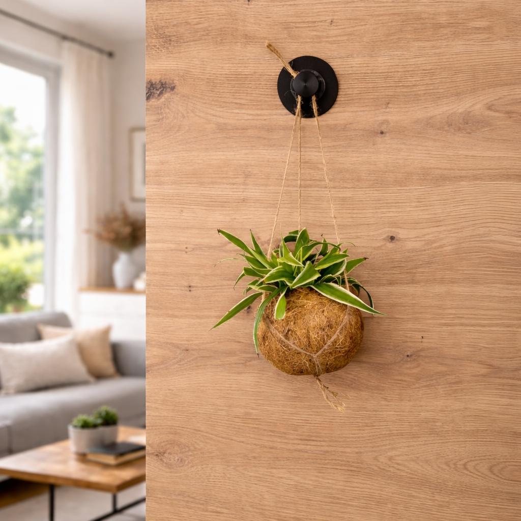 Gancio magnetico SPOT incl. 3M-Pad NERO