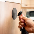 Metallisches Pad fixiert Magnet-Haken