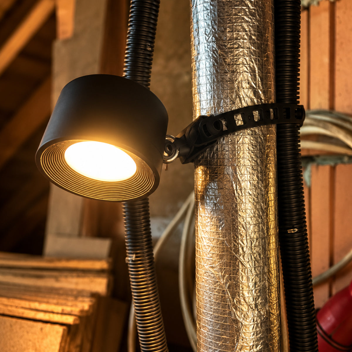Collare ad anello con testa a sfera per lampade magnetiche SPOTY