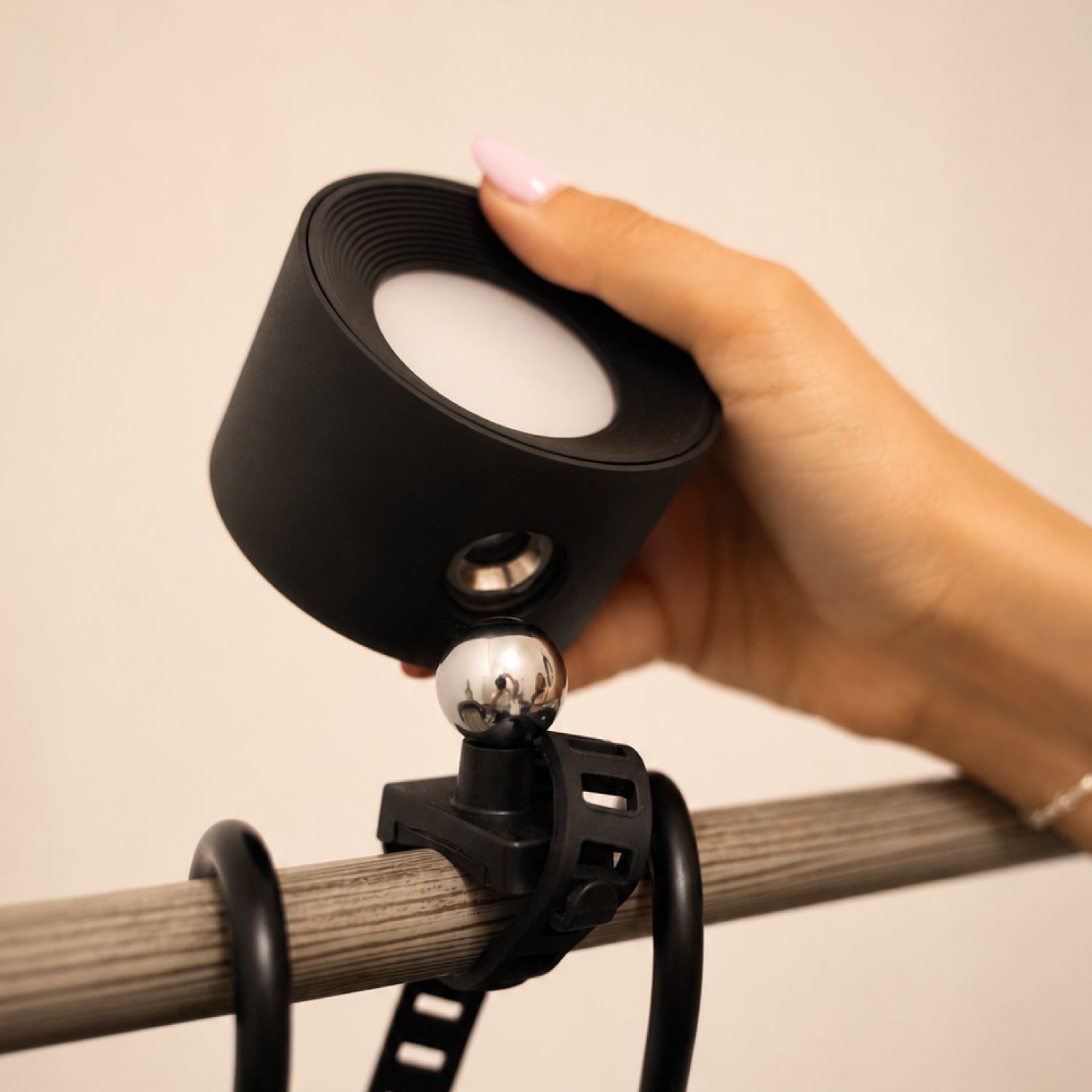 Collare ad anello con testa a sfera per lampade magnetiche SPOTY