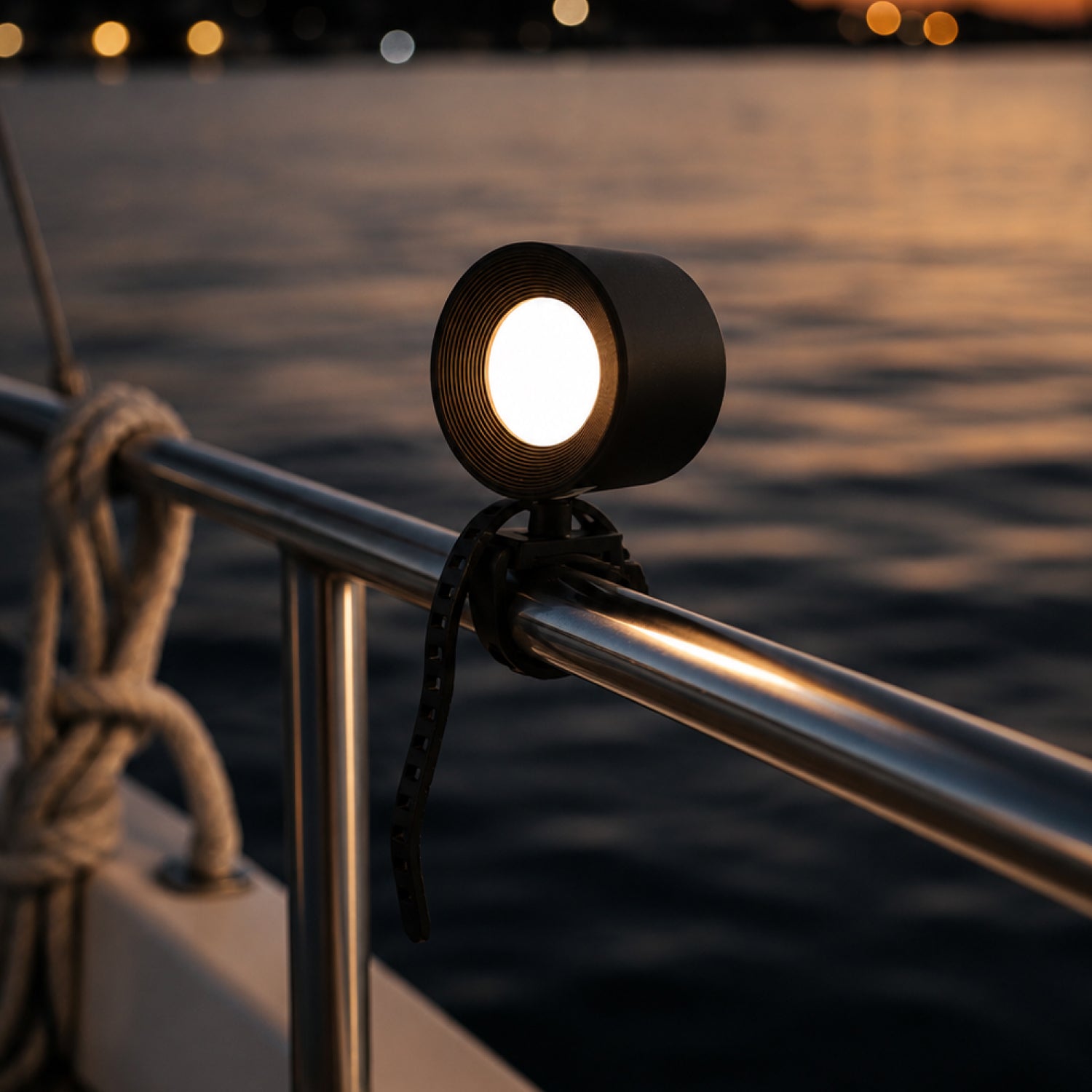 Collare ad anello con testa a sfera per lampade magnetiche SPOTY