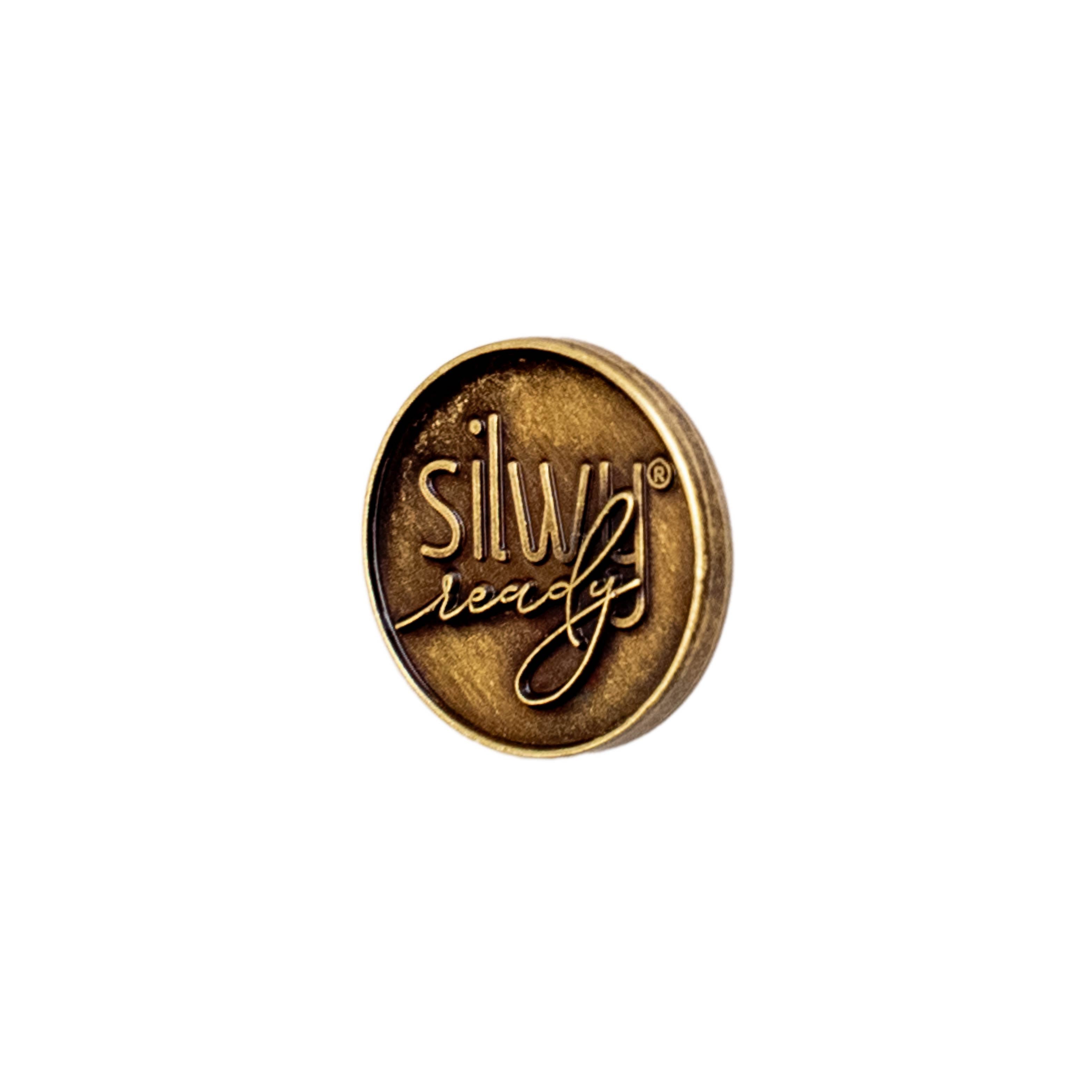 Nahaufnahme silwy READY Emblem