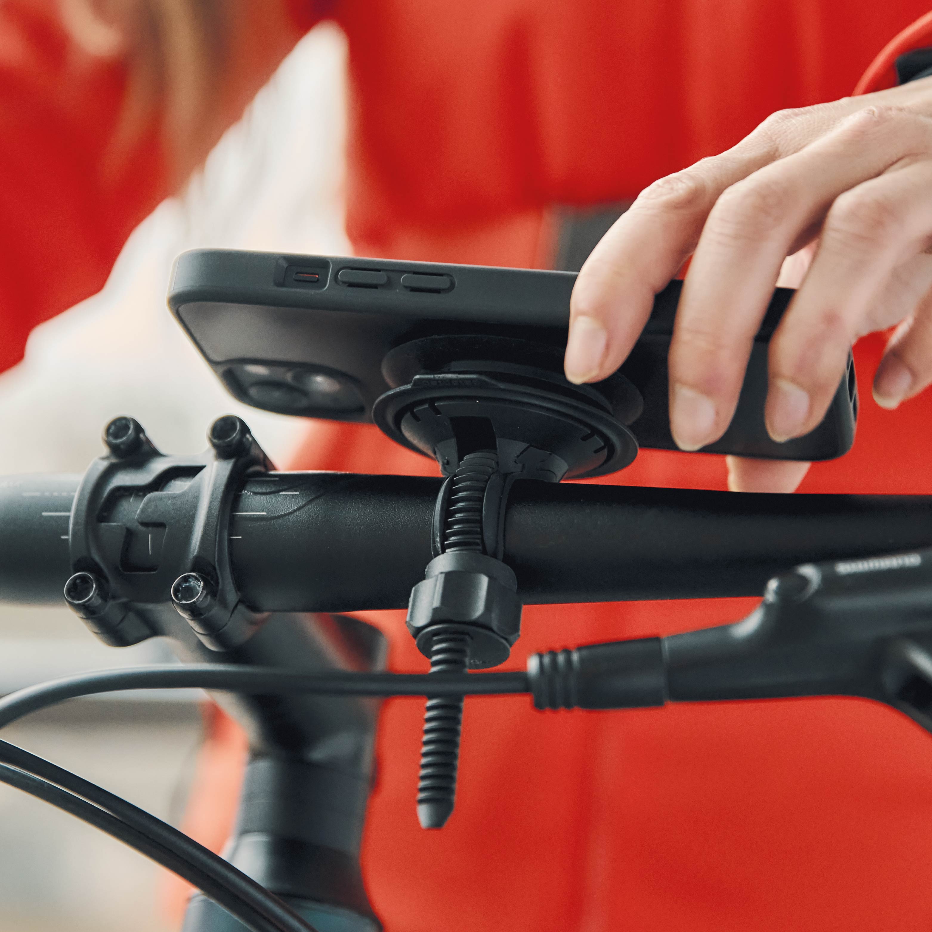 Support pratique MAGNET-VIDE UNIVERSEL pour vélos incl. patch MAGNET-VIDE