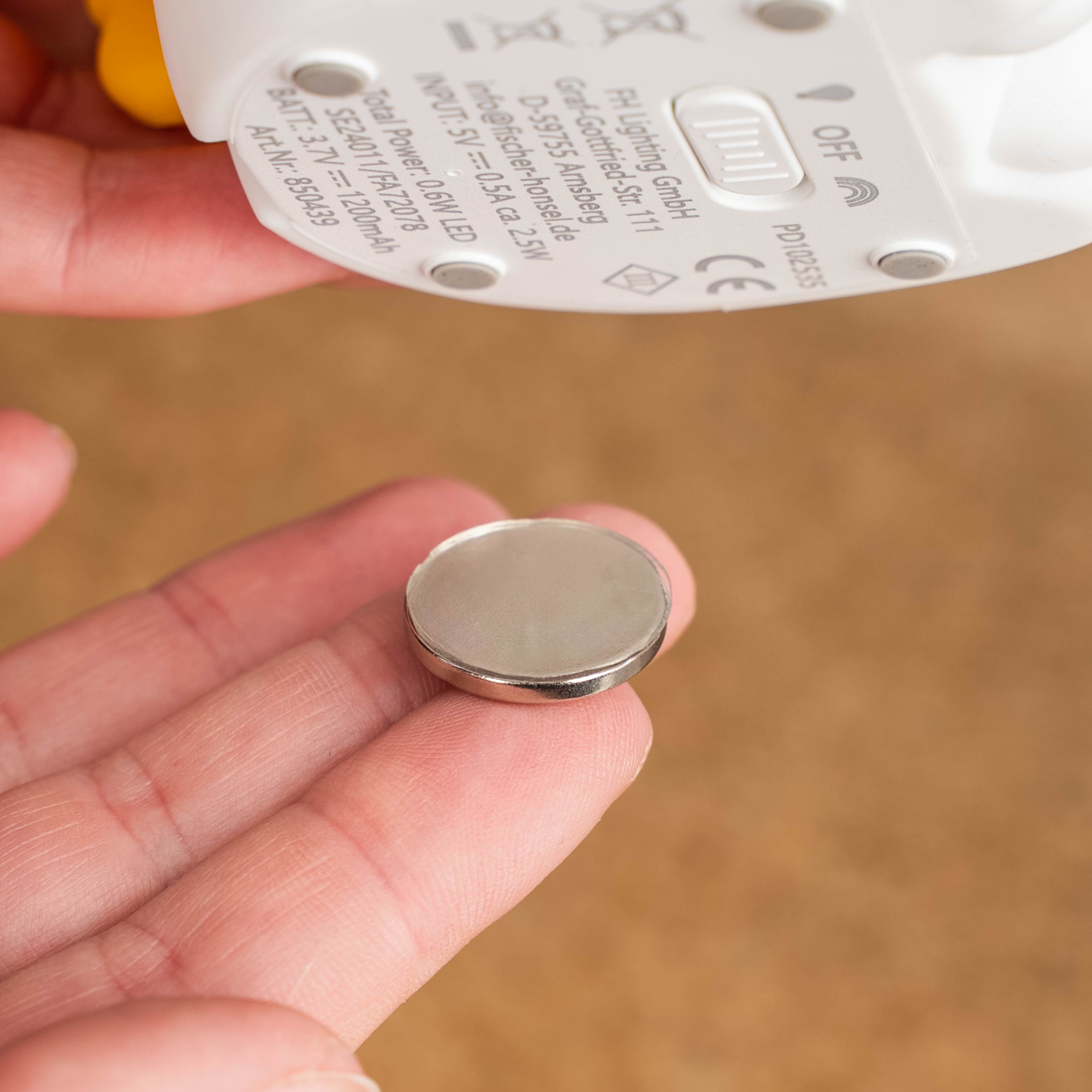 Lampada magnetica fai-da-te FELIX con pad incluso