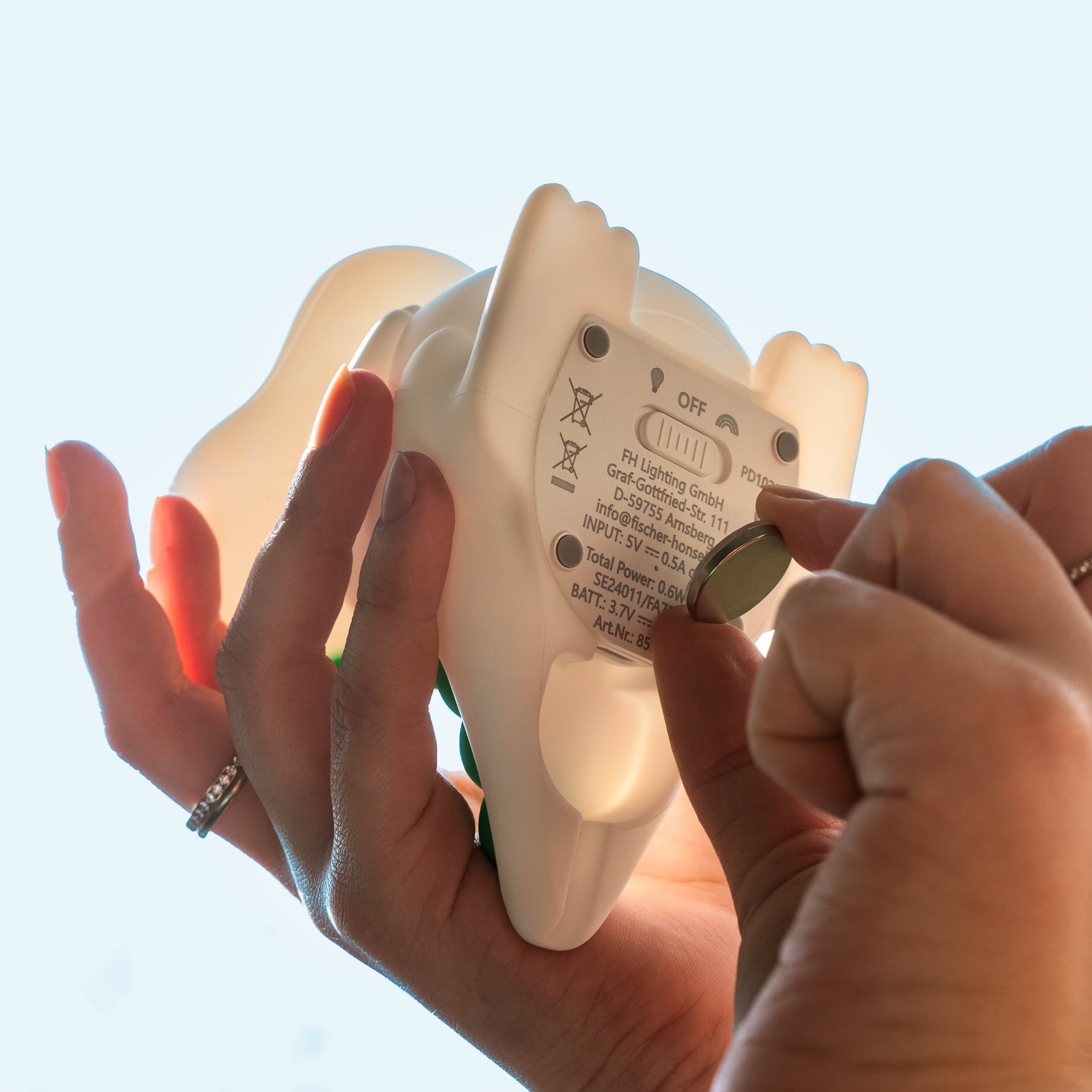 Lampe magnétique DIY PUPPY avec pad