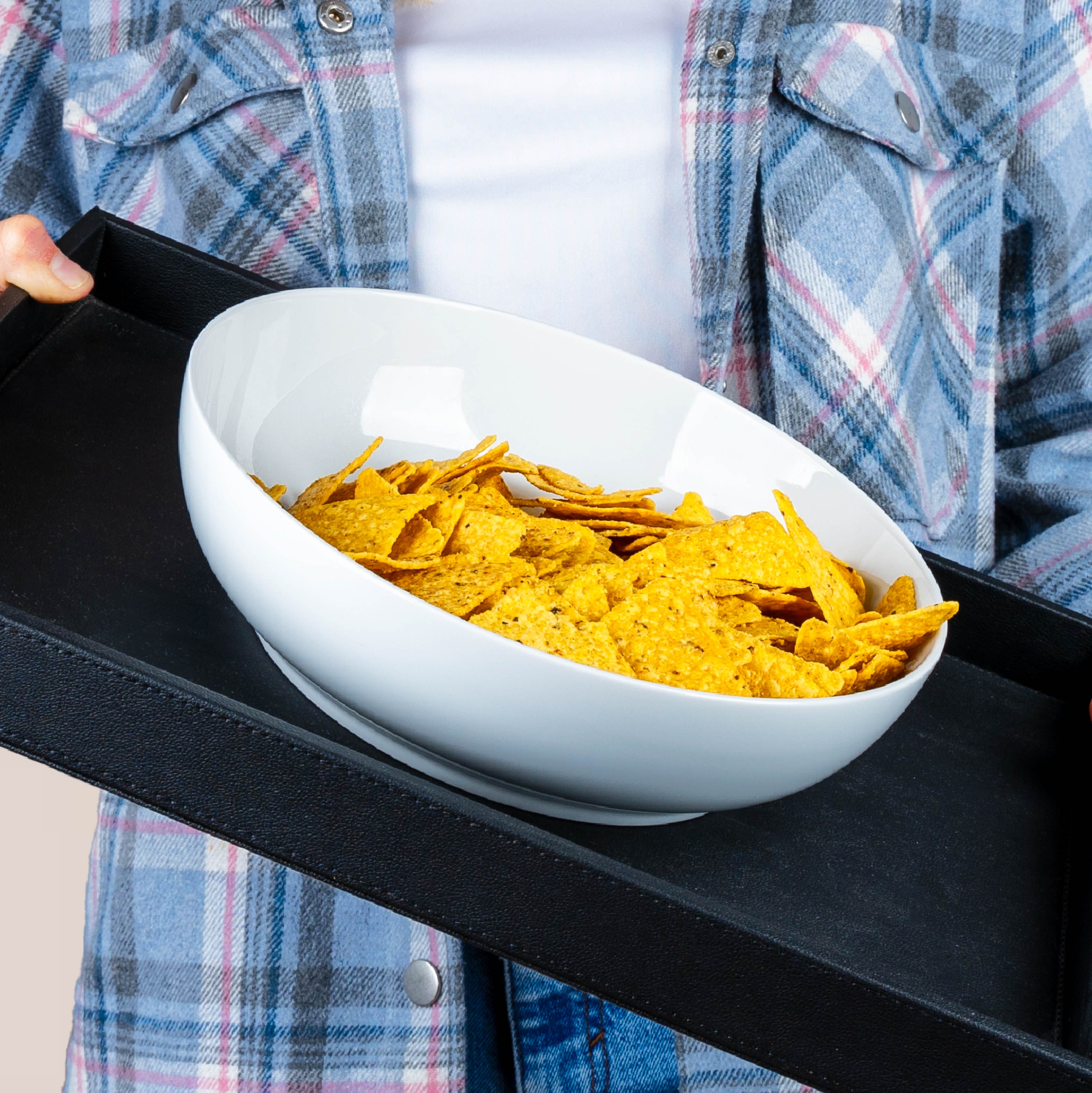 Magnetische Bowl wird durch metallisches Tablett sicher fixiert