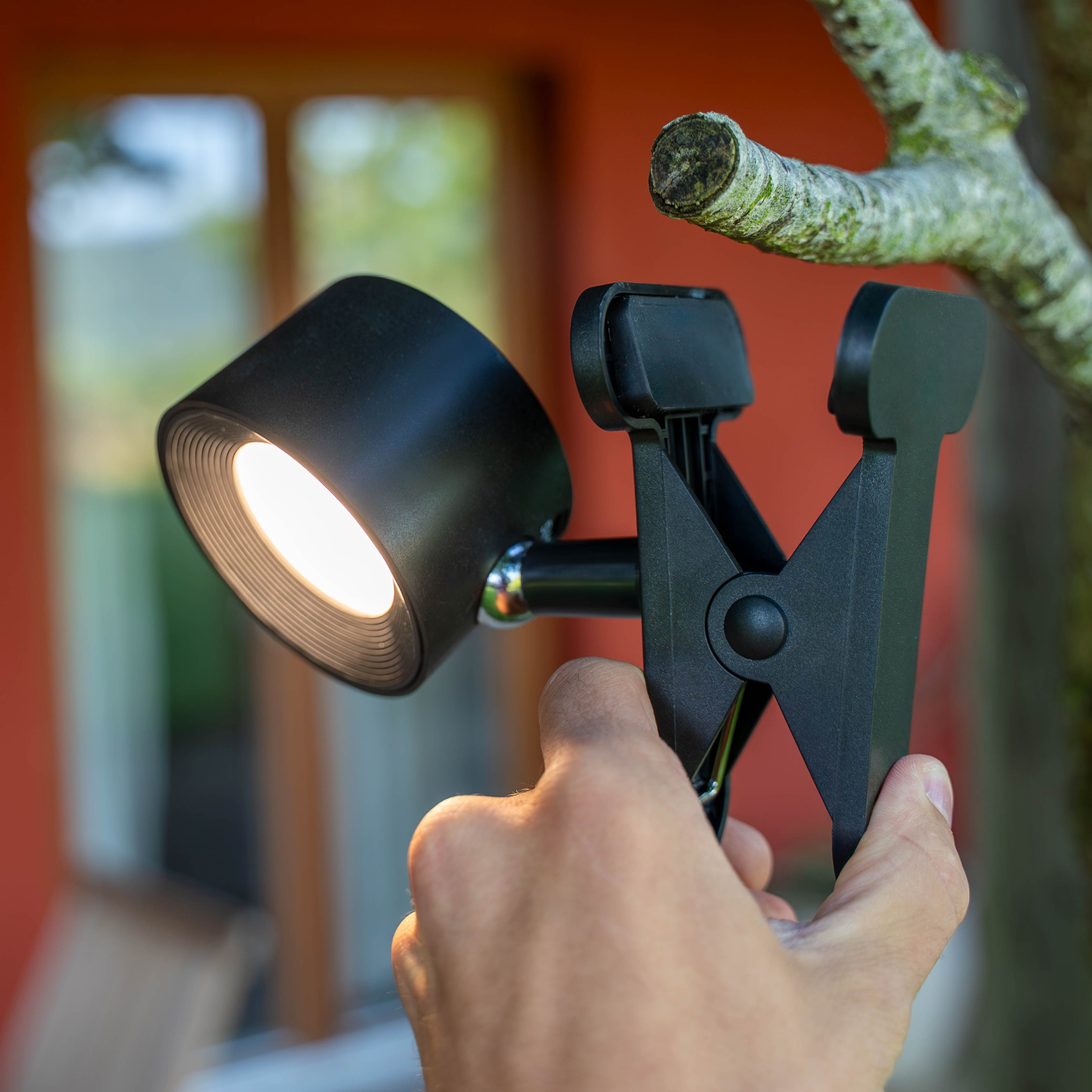 Pince à tête sphérique pour lampes magnétiques SPOTY