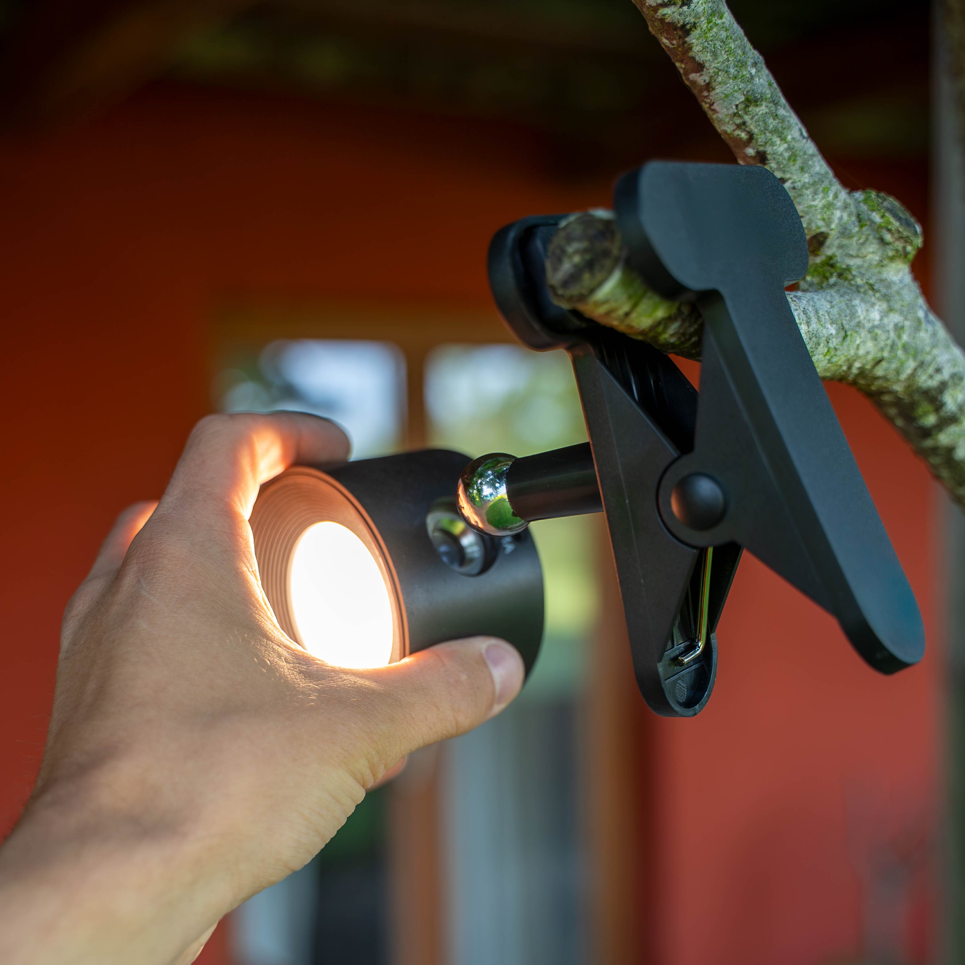 Pince à tête sphérique pour lampes magnétiques SPOTY