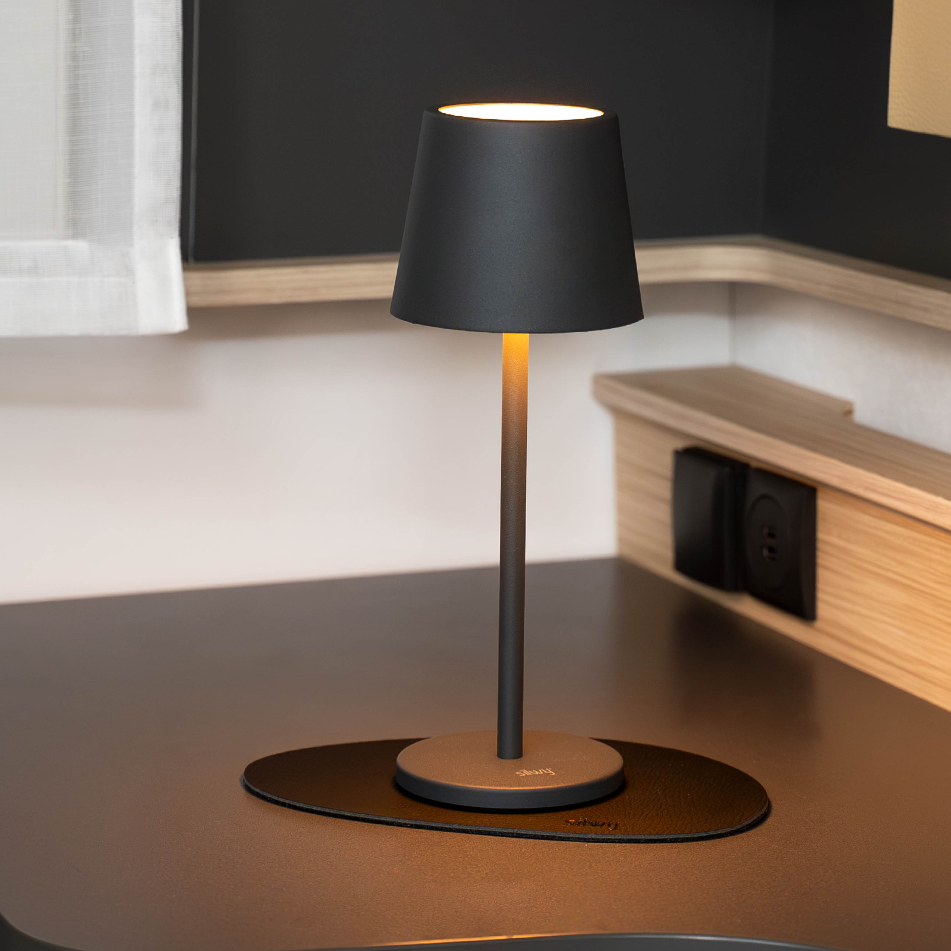 Lampada magnetica L GRIGIA incl. tovaglietta