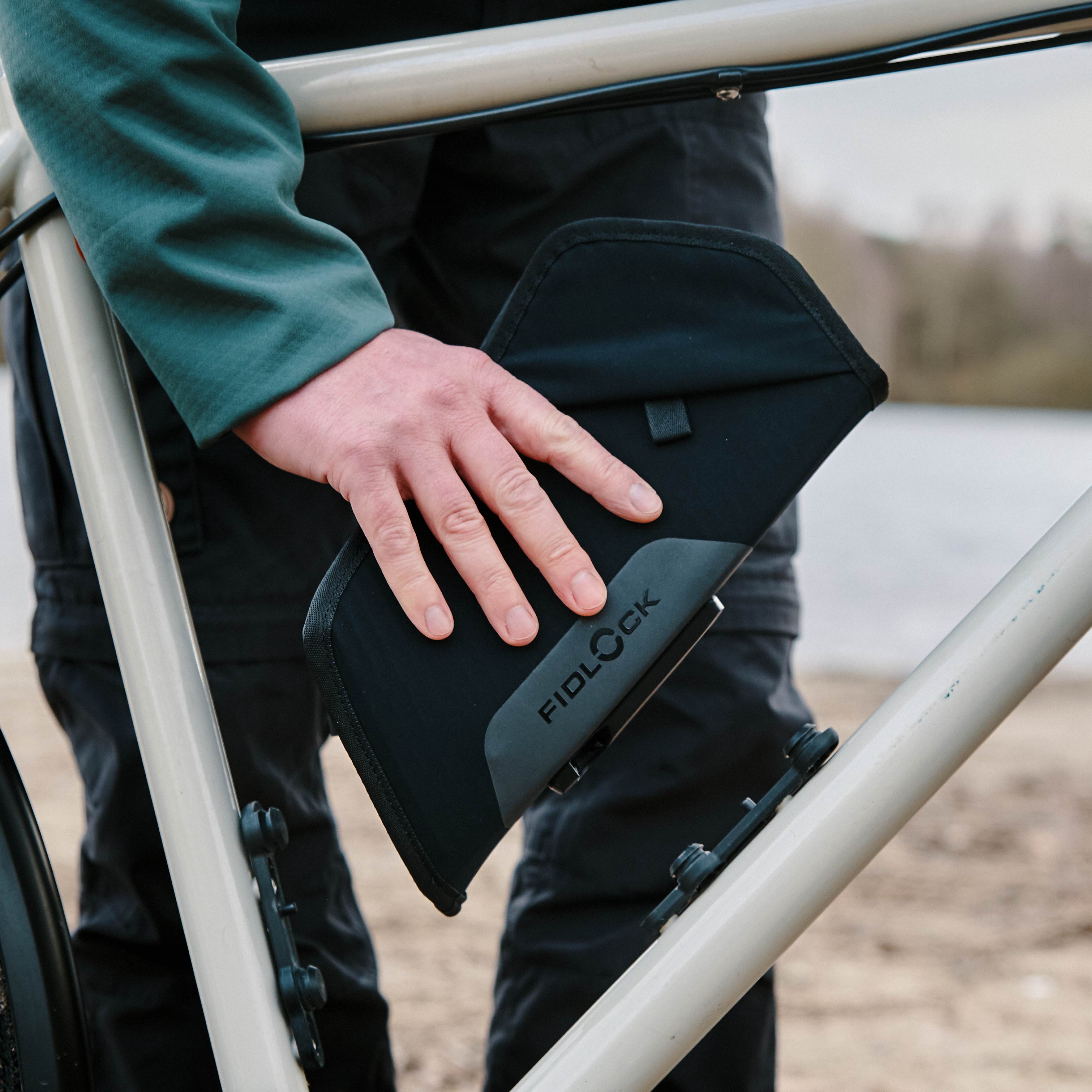 Sac magnétique FIDLOCK TWIST essential sac NOIR incl. base vélo