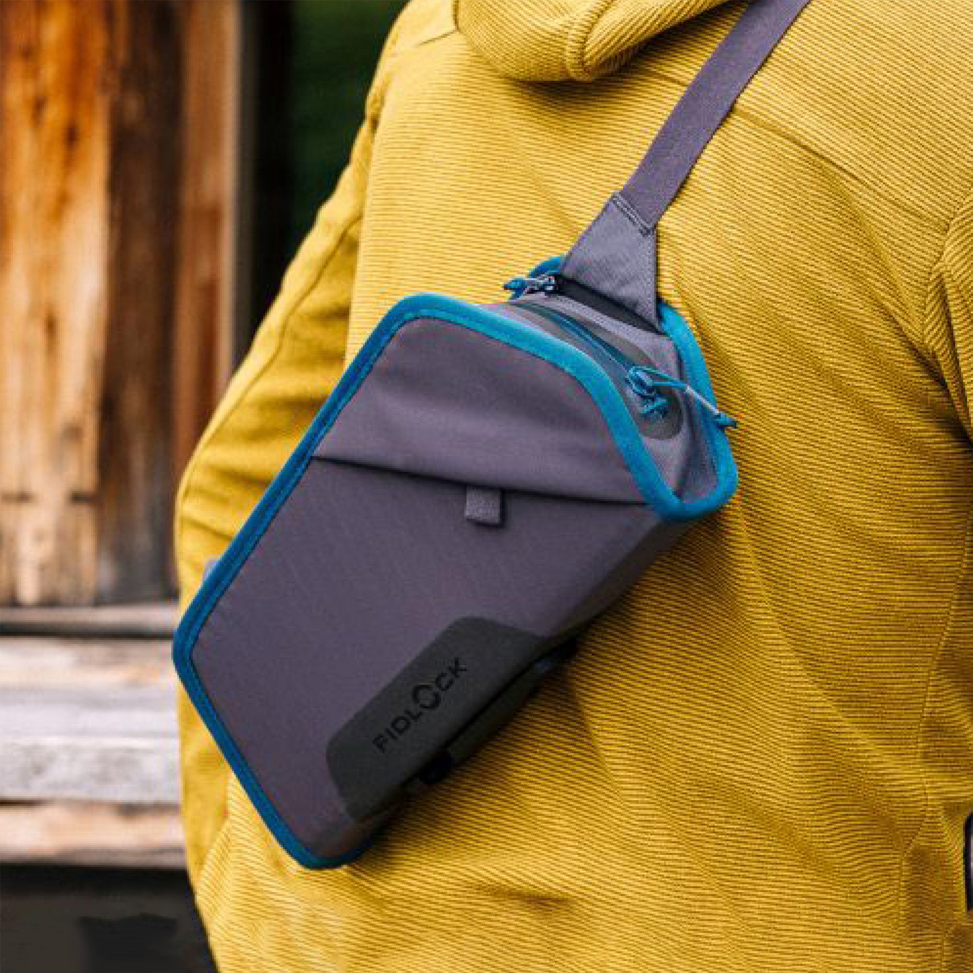Sac magnétique FIDLOCK TWIST sac essentiel BLEU incl. base vélo
