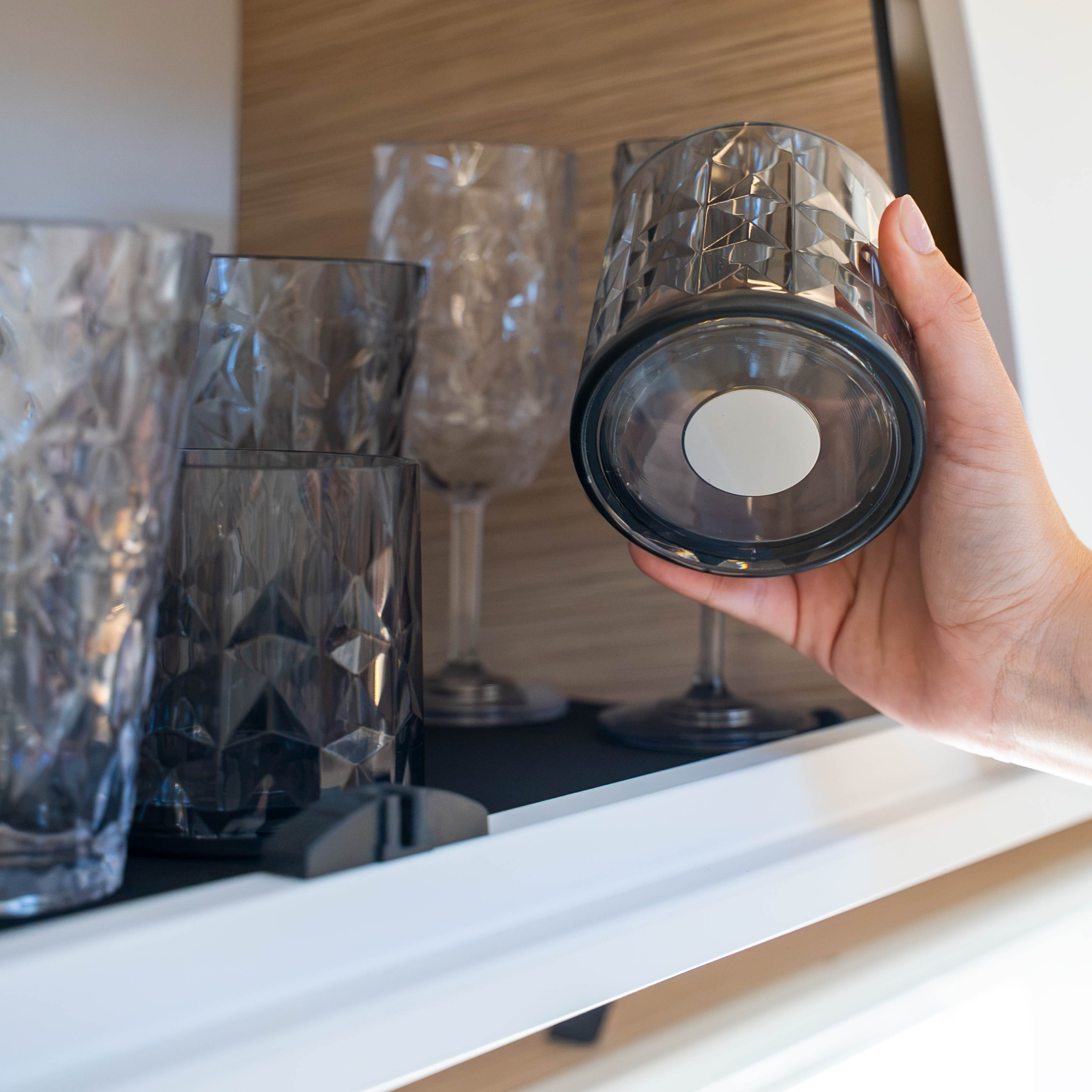 Occhiali in plastica magnetica TUMBLER GRIGIO