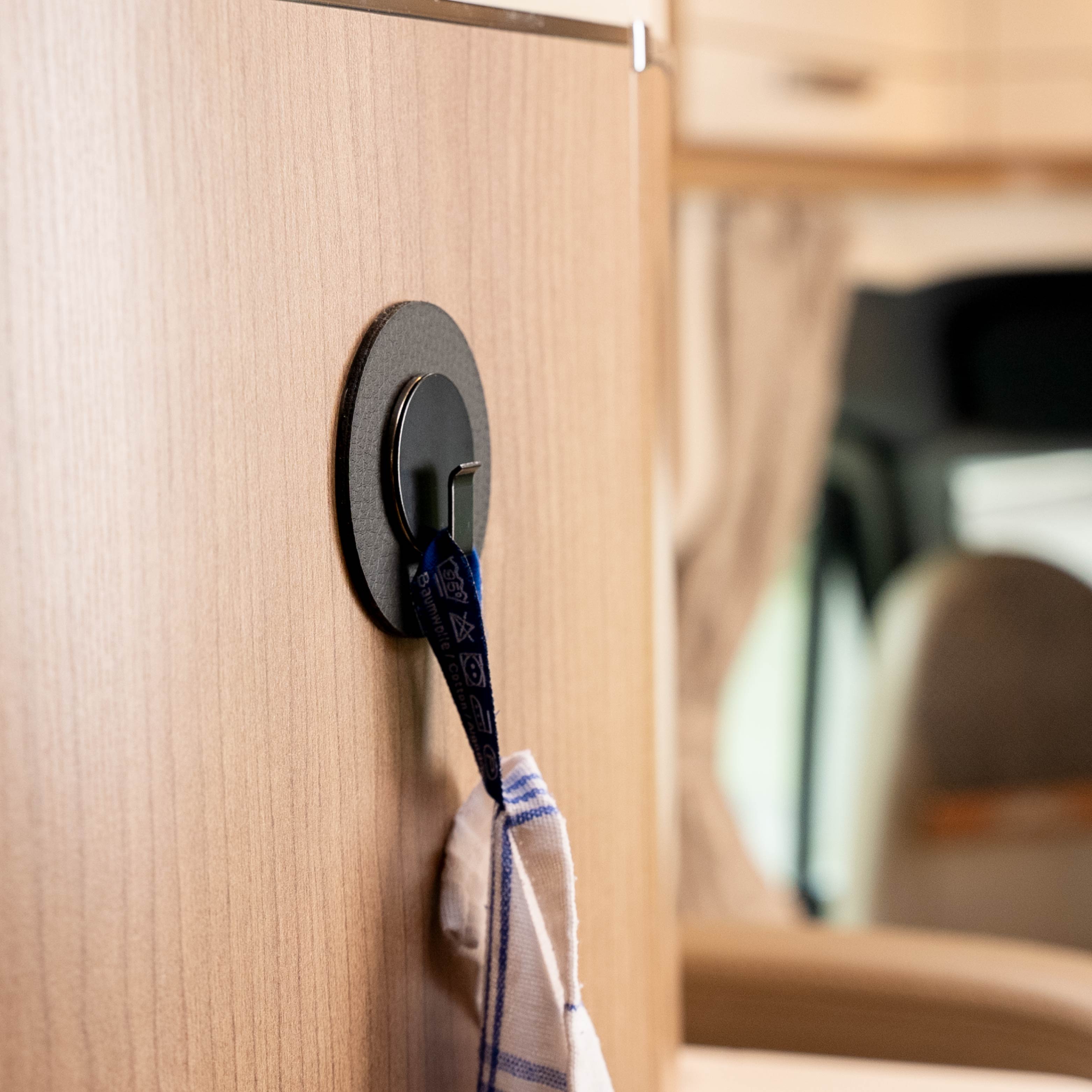Magnet-Haken Clever befestigt Geschirrhandtuch