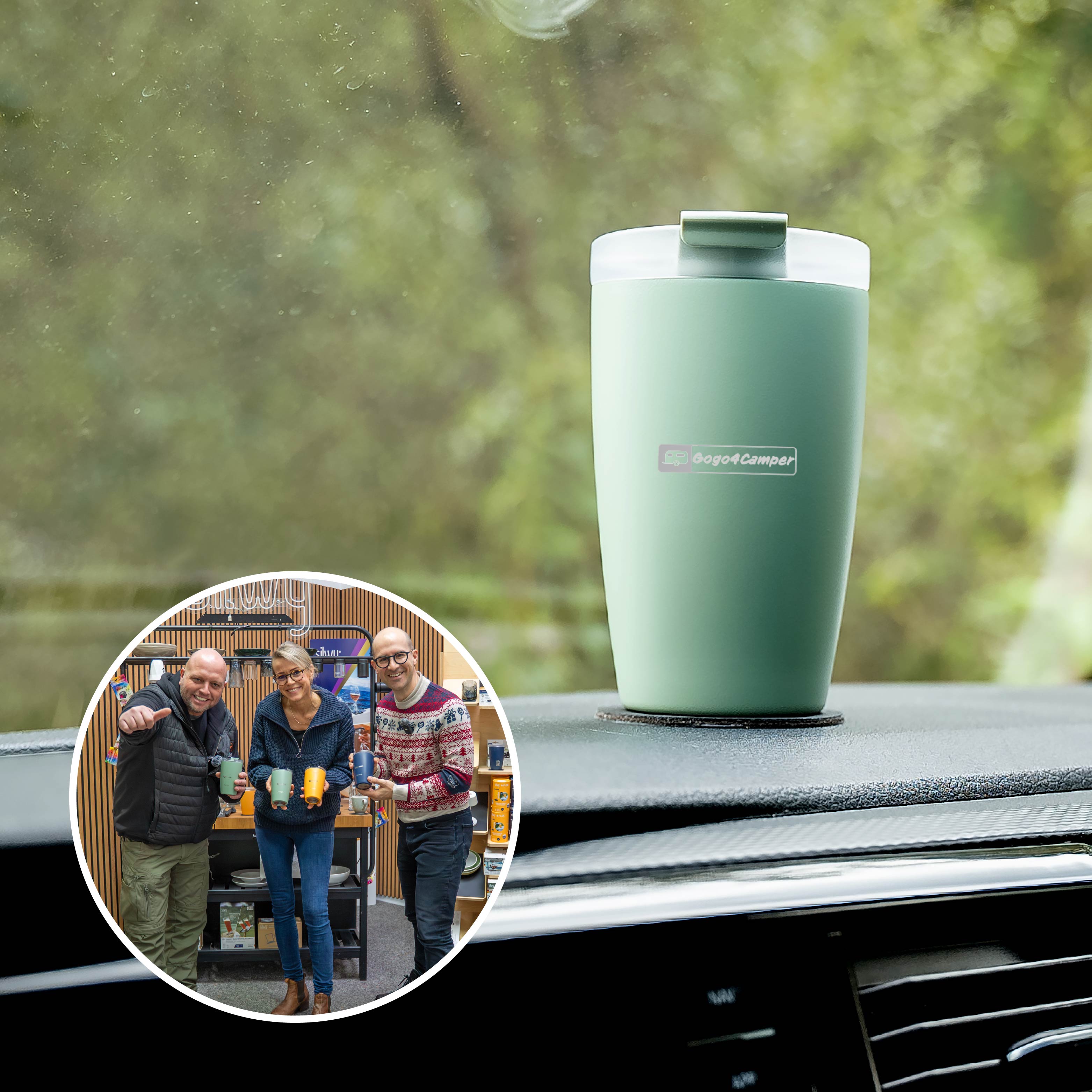 Bicchiere termico magnetico SAGE GOGO4CAMPER