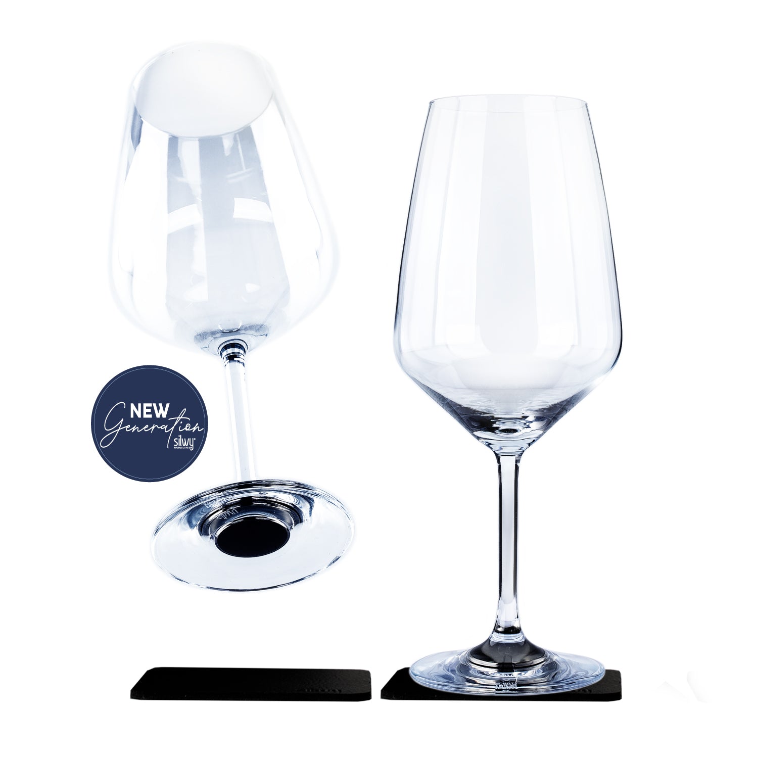 Magnet-Kristallgläser WEIN